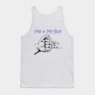 father and son fist bump Tank Top